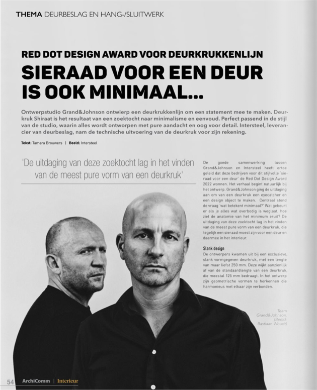 Productontwerp | Grand&Johnson