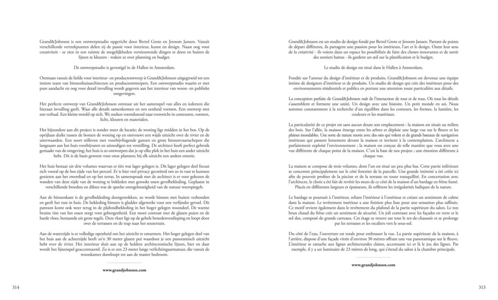 Publicatie timeless living | Grand&Johnson